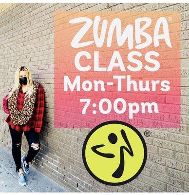 Adult Zumba Starting March 1st @7pm