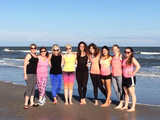 Charleston Bachelorette Yoga