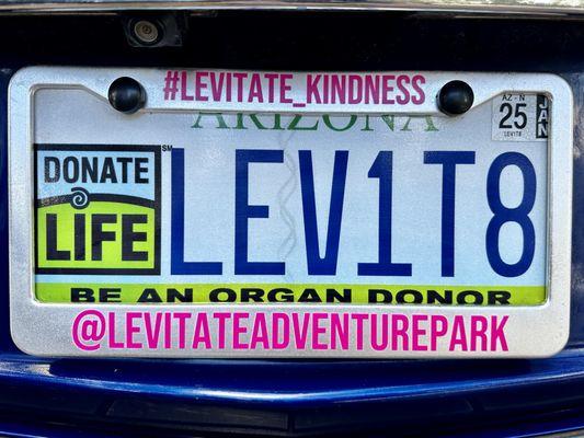 One of our passions is supporting and encouraging organ donation registrations! It has blessed our family tremendously! Donate Life!