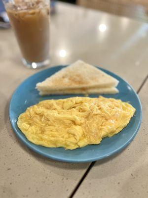 Scrambled Egg with Toast