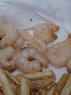 This was some of the shrimp we got