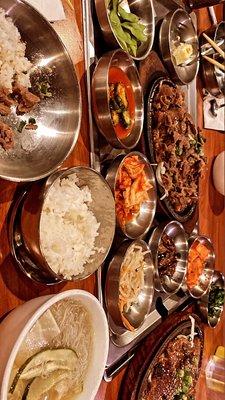 4. Bulgogi and Naengmyeon