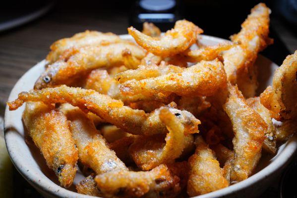 Fish Sticks (Fried little anchovies)