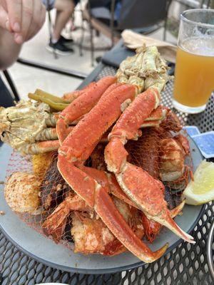 Louisiana seafood boil