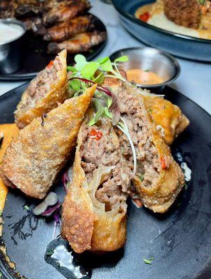 Steak Egg Rolls