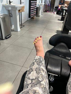 Great pedicure