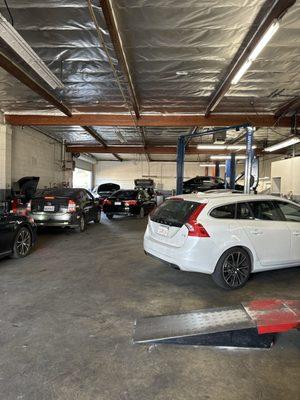 Huge garage