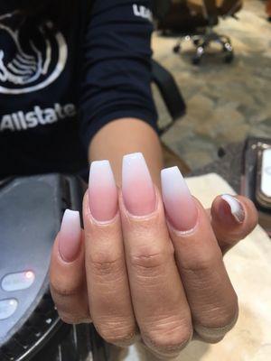 Ombre nails by andru