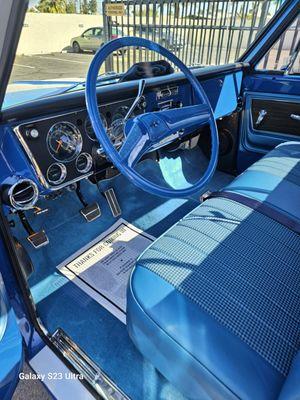 C10 complete interior restoration including carpet and all new foam.