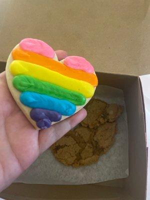 Buttercream sugar cookie & Biscoff oatmeal cookie