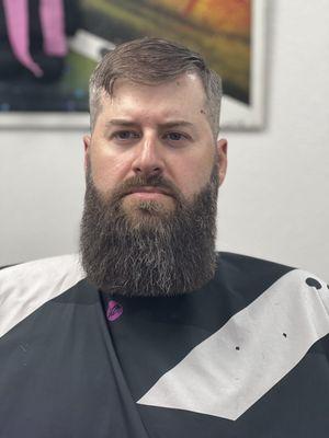 Hair cut and Beard sculpting