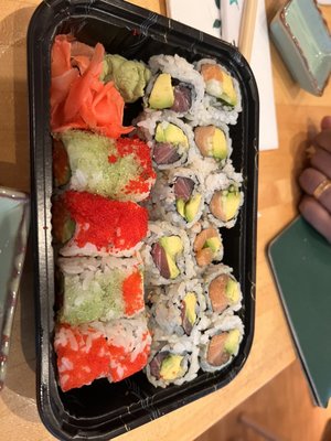 117. Tuna Avocado Roll 101. Alaska Roll 1. Wasabi Roll Special