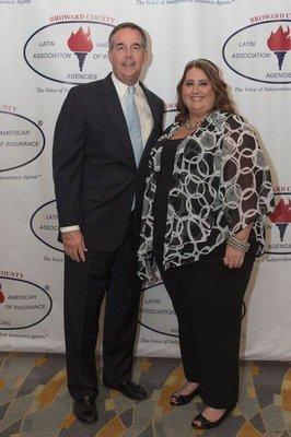 Cynthia with Florida Chief Financial Officer Jeff Atwater