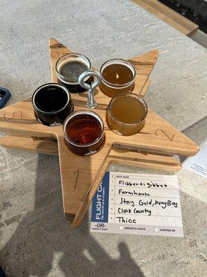 Beer flight