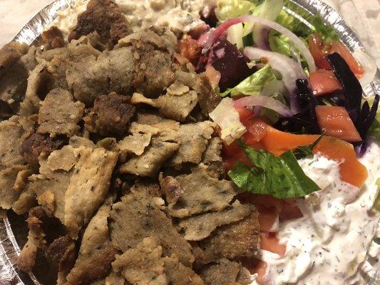 Lamb gyro platter