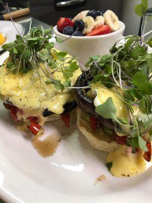 Portobello Mushroom Benedict