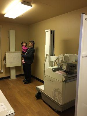 New portable X-Ray machine at our Schererville office.