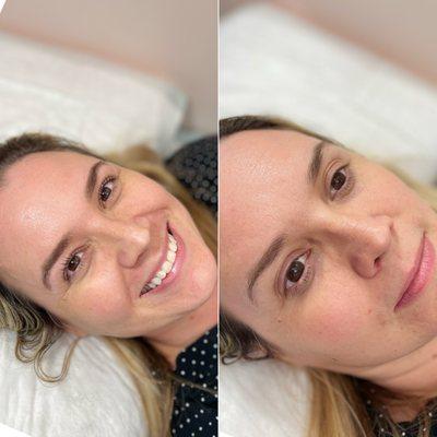 Lash Lift and Threading with Brow tint by Sandy