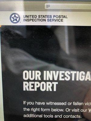 United States Postal Inspection