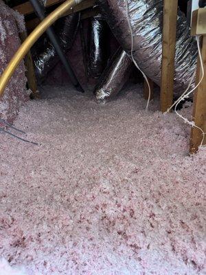 Additional Blow In Insulation to achieve maximum R Value