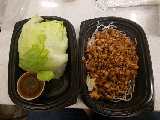 Chicken Lettuce Wraps