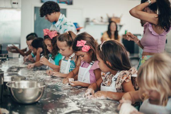 Bday cooking class for 5yos