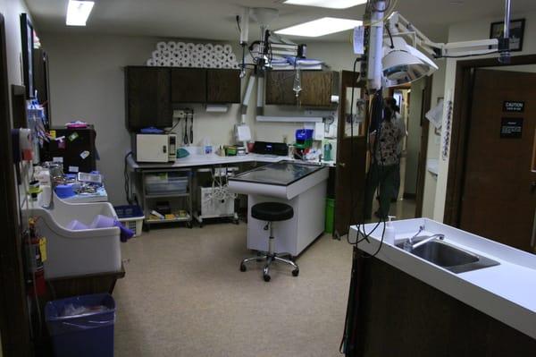 We commonly perform dental procedures in our treatment area.