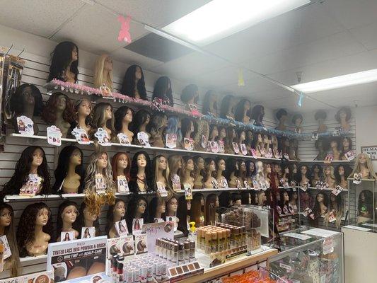 Wig section