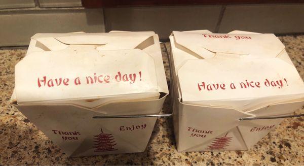 Cute boxes for rice