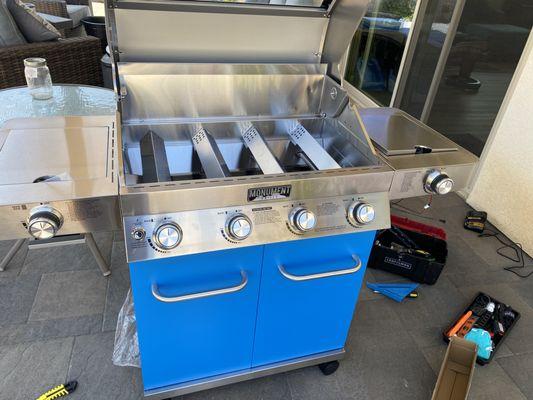 Grill assembly handyman carlsbad