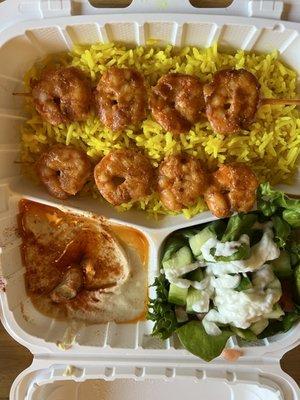 Shrimp Kabob Plate