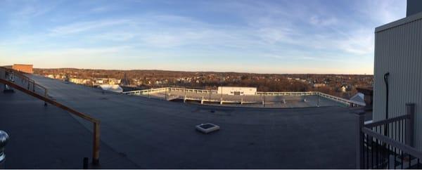 Roof deck view