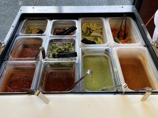 Salsa bar