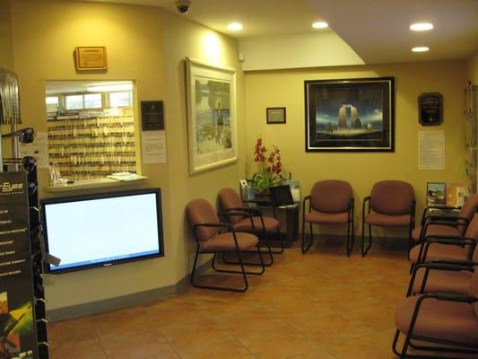 patient reception area