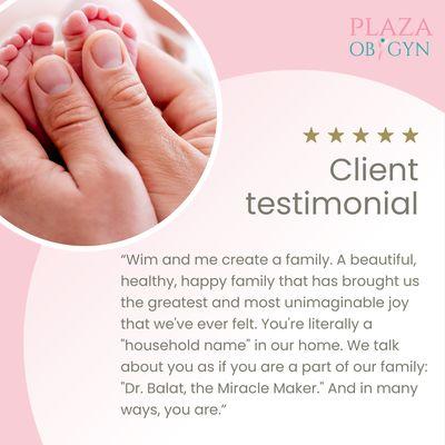 Client's review