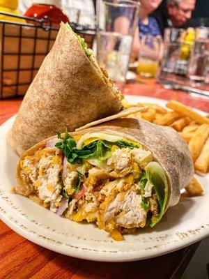 Honey Mustard Chicken Wrap