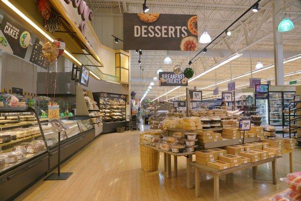 Bakery section. Generally ok, although I like Wegmans bakery better