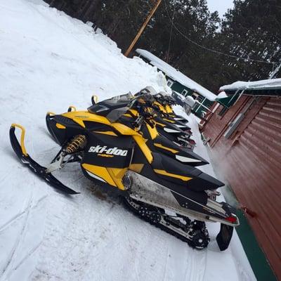 Skidoo snowmobiles