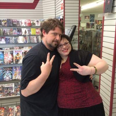 Free comic book day 2015 with Shawn Harbin! So fun!!!