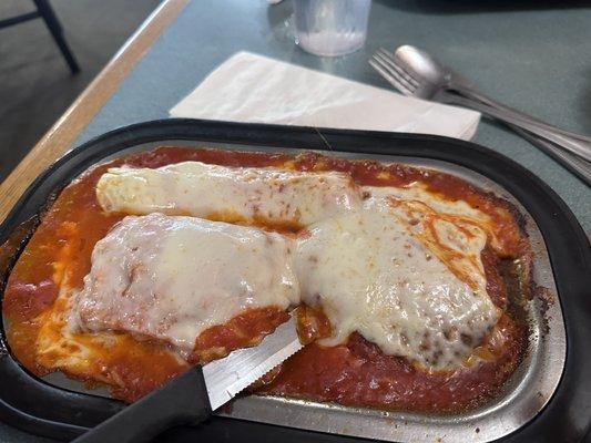 Italian Trio (Chicken Parm, Manicotti, and Lasagna)