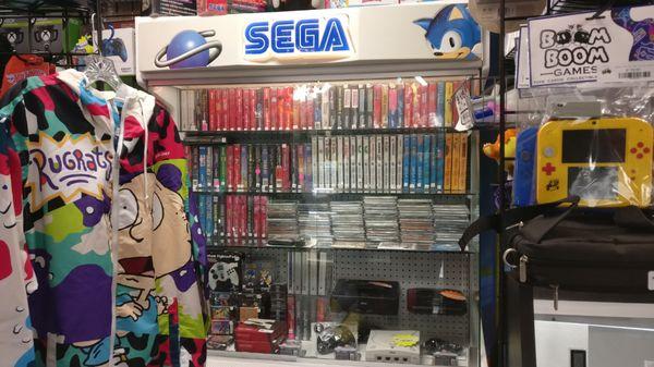 Sega Genesis and Dreamcast section