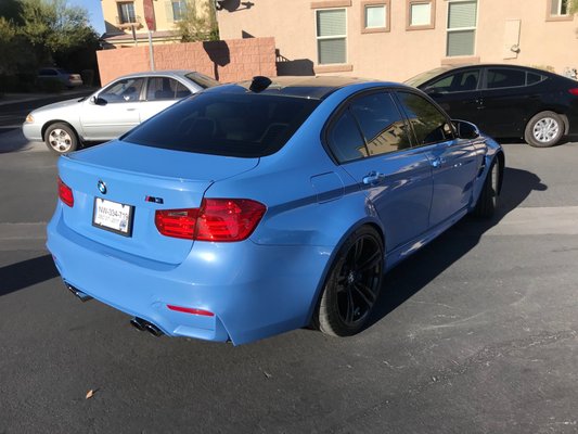 STAGE 4 DETAIL  WASH, CLAY BAR, BUFF OUT SCRATCHES AND POLISHED TO A HIGH GLOSS WITH EXTERIOR SEALANT