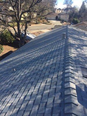 New CertainTeed Cool Color Shingle Install. HQR replaces all pipe and code vents, CertainTeed Mountain Ridge trim, O'hagin exhaust vents.