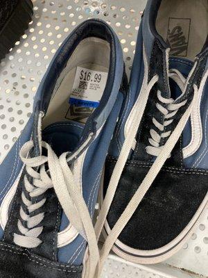 $17 for a used pair of Vans