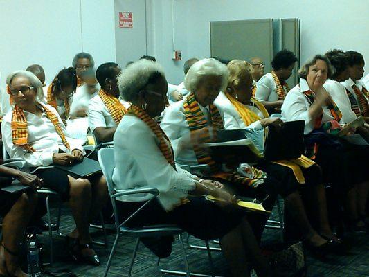 Enjoyed their voices and spirit. At North Dade Regional library.