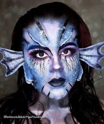 Siren makeup