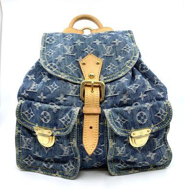 Louis Vuitton Denim Backpack