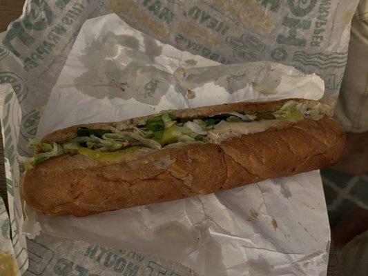 Tuna foot long -m