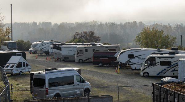 RV/Trailer Parking Lot