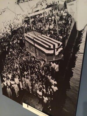 A Japanese American veteran's body being returned to his home in Hawaii